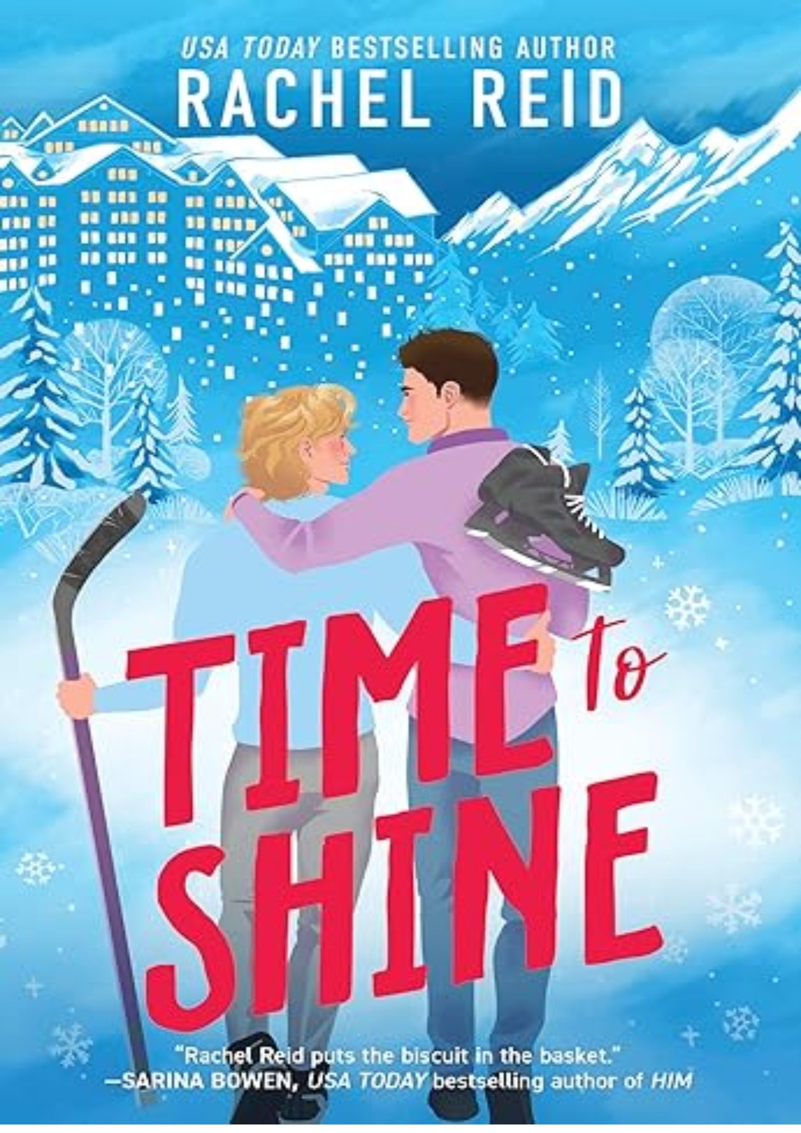 Time to Shine: A Spicy Bisexual Hockey Romance