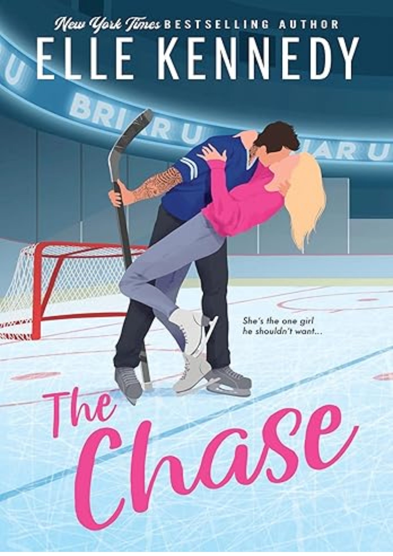 The Chase: A Grumpy Sunshine College Hockey Romance (Briar U Book 1)