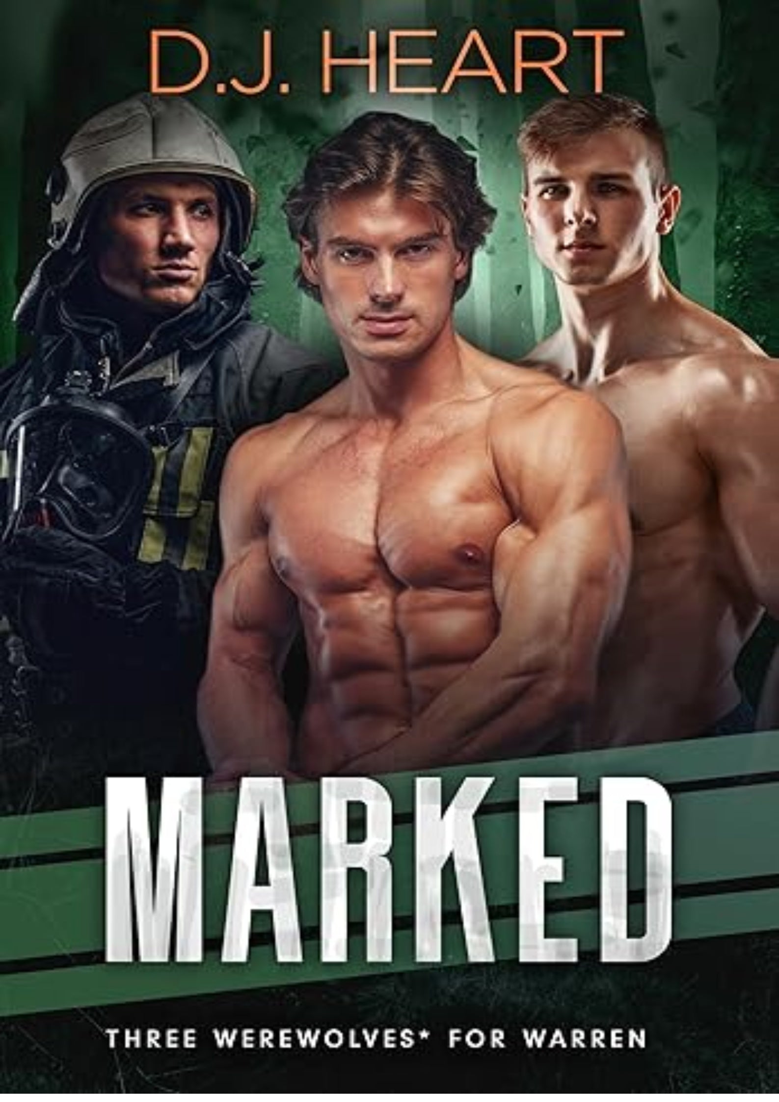 Marked: Three Werewolves* for Warren (Alpha Bait Book 2)