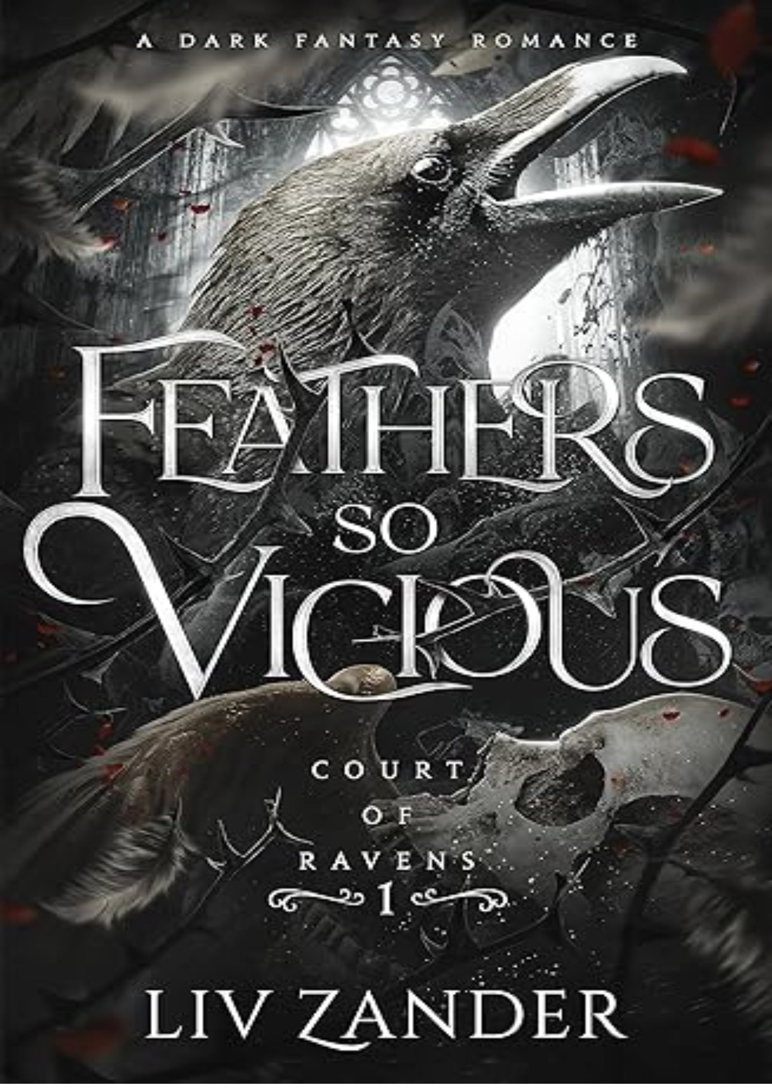 Feathers so Vicious: A Dark Fantasy Romance (Court of Ravens Book 1)