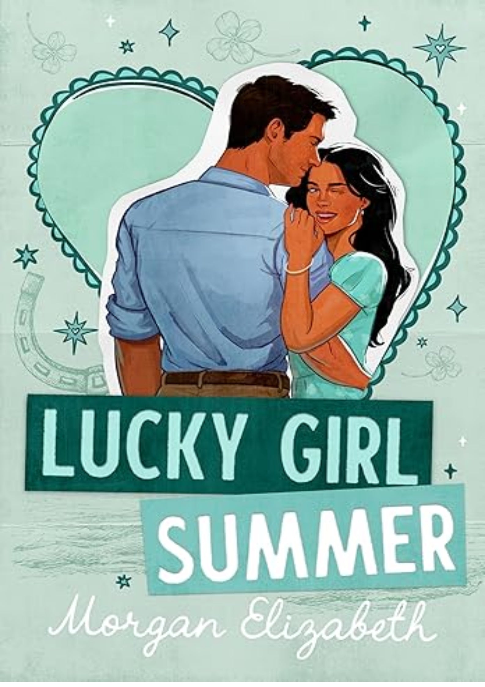 Lucky Girl Summer: A Grumpy Sunshine Workplace Summer Romance (Down the Shore Book 2)