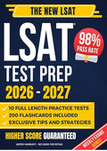 LSAT Test Prep: The Complete Study Guide to Ace the New LSAT with a Proven Strategy System | Includes 6 Full-Length Practice Tests and Weekly Exams to Master Every Section and Get into Top Law Schools