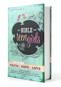 NIV, Bible for Teen Girls, Hardcover: Growing in Faith, Hope, and Love – The Perfect Christian Faith Gift for Your Teenage Girl, Age 13-18