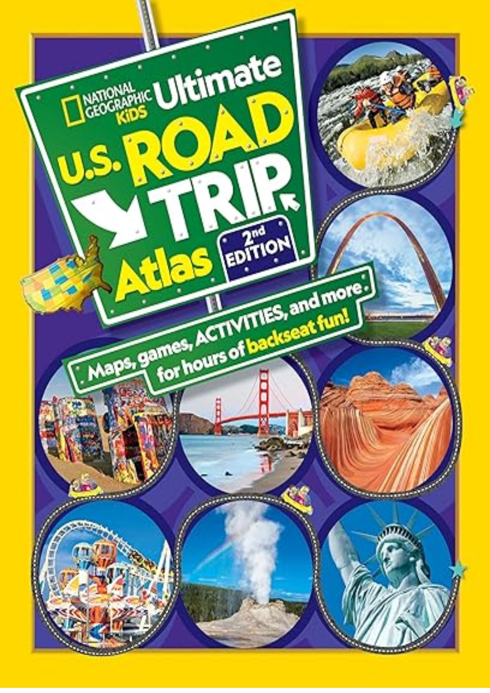 National Geographic Kids Ultimate U.S. Road Trip Atlas, 2nd Edition (NGK Atlases)