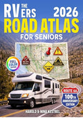 The RVers Road Atlas for Seniors: Easy-to-Read & Large-Print Maps to Discover Scenic Routes, Follow Safer Roads, Find Campgrounds, Travel Stress-Free, and Navigate Confidently Without GPS