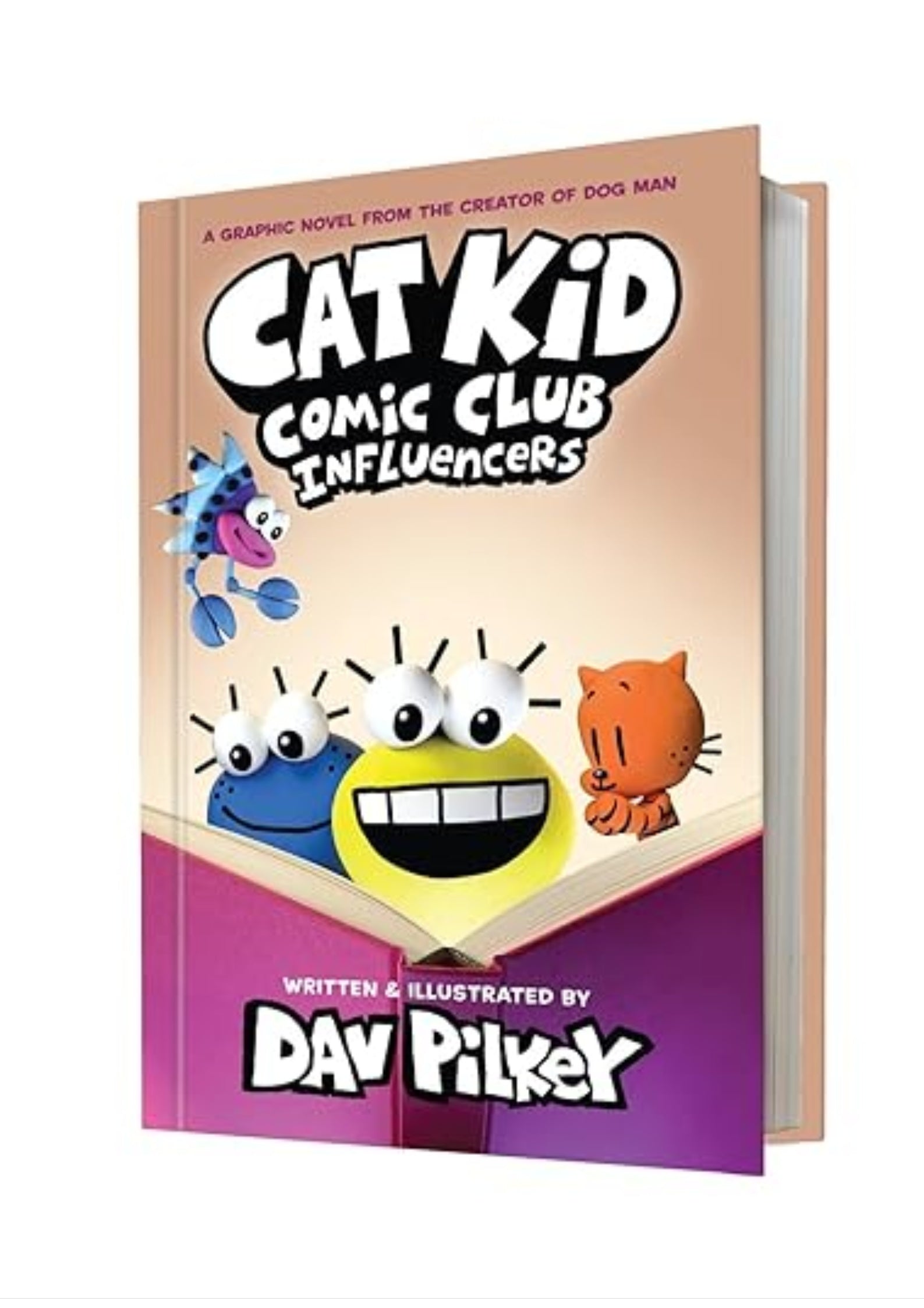 Cat Kid Comic Club: Influencers: A Graphic Novel (Cat Kid Comic Club #5): From the Creator of Dog Man (5)