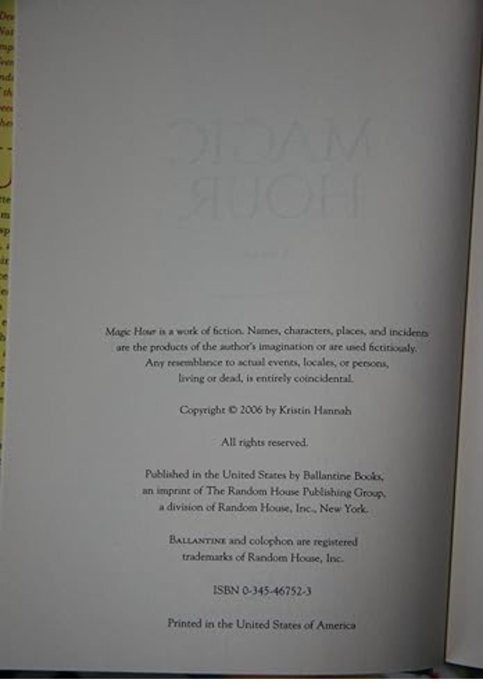 Magic Hour: A Novel