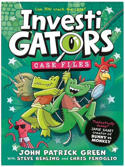 InvestiGators: Case Files: The Laugh-Out-Loud Solve-Along Comic Book Adventure!