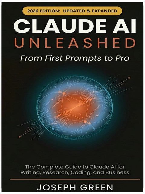 CLAUDE AI UNLEASHED From First Prompts to Pro : The Complete Guide to Claude AI for Writing, Research, Coding, and Business (The Claude AI Mastery Series Book 1)