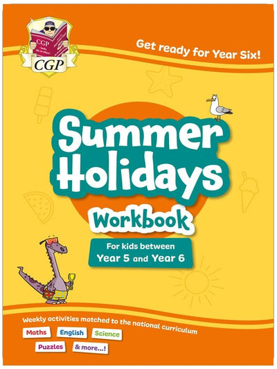 CGP Summer Holidays Activity Workbook - for kids between Year 5 and Year 6 (ages 9-10) (CGP Holiday Workbooks)
