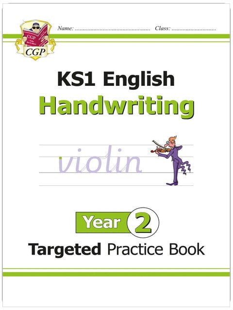 KS1 English Year 2 Handwriting Targeted Practice Book (CGP Year 2 English)