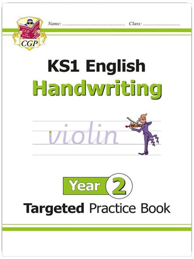 KS1 English Year 2 Handwriting Targeted Practice Book (CGP Year 2 English)