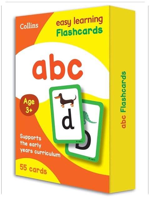 abc Flashcards: Ideal for home learning (Collins Easy Learning Preschool)