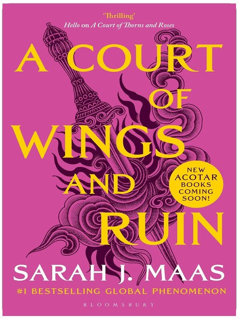 A Court of Wings and Ruin: The third book in the GLOBALLY BESTSELLING, FANTASY ROMANCE series (A Court of Thorns and Roses 3)