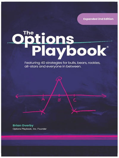 The Options Playbook: Featuring 40 strategies for bulls, bears, rookies, all-stars and everyone in between.