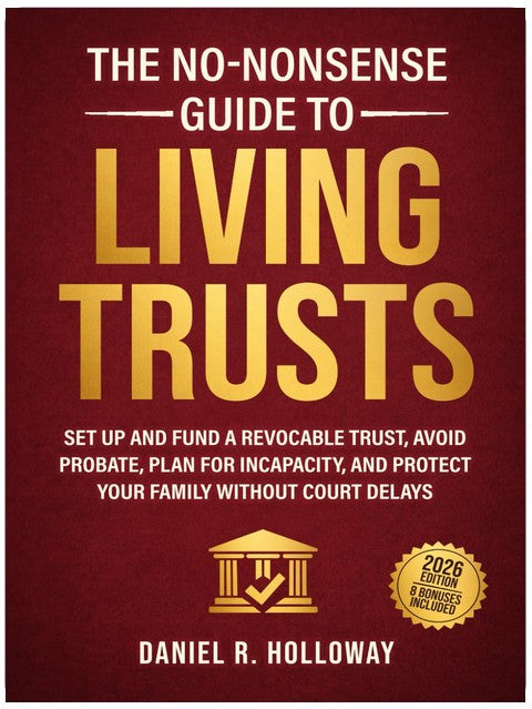 The No-Nonsense Guide To Living Trusts: Set Up And Fund A Revocable Trust, Avoid Probate, Plan For Incapacity, And Protect Your Family Without Court Delays