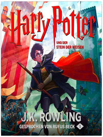 Harry Potter und der Stein der Weisen - Gesprochen von Rufus Beck: Harry Potter 1