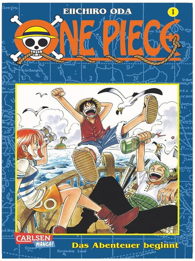 One Piece 1: Action-Manga-Bestsellerserie ab 10 Jahren über eine Gruppe Strohhut-Piraten auf der Suche nach dem größten Schatz der Welt