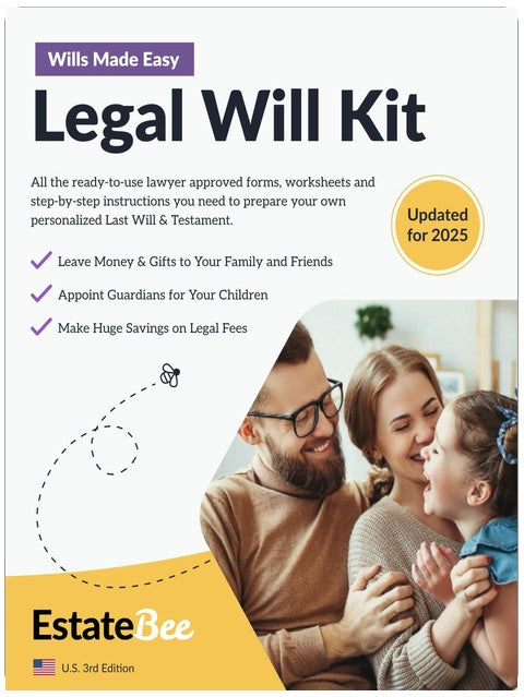 Legal Will Kit: Make Your Own Last Will & Testament in Minutes.... (Updated 2025 U.S. Edition)