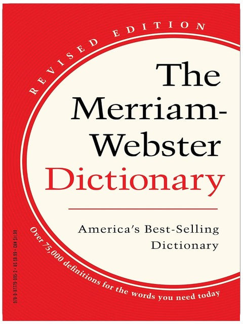 Le dictionnaire Merriam-Webster – Le dictionnaire le plus vendu aux États-Unis – Format de poche