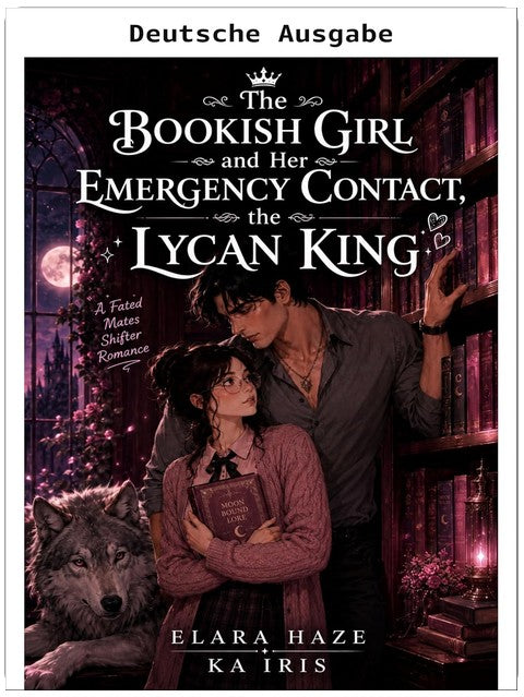Das Büchermädchen und ihr Notfallkontakt, der Lycan-König (Besitzergreifende Kleinstadt-Alpha-Könige 80)