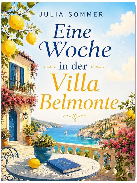 Eine Woche in der Villa Belmonte: Eine unwiderstehliche Sommerromance unter italienischer Sonne