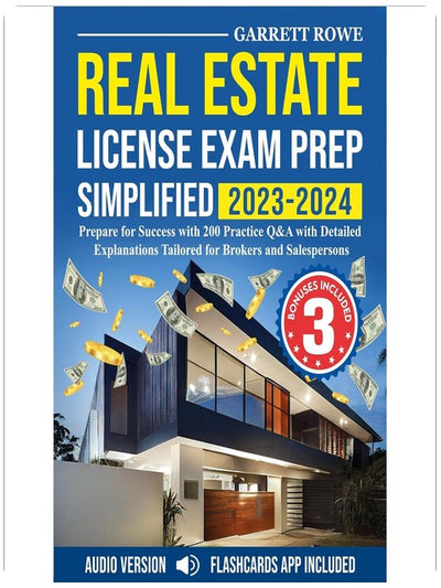 Préparation Simplifiée à l'Examen de Licence Immobilière 2025-2026 : Préparez-vous au Succès avec 200 Questions-Réponses Pratiques et des Explications Détaillées Adaptées aux Courtiers et aux Agents Immobiliers