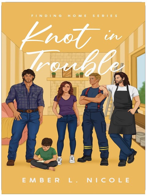 Knot in Trouble: Eine Omegaverse-Romanze aus der Kleinstadt (Finding Home, Buch 2)