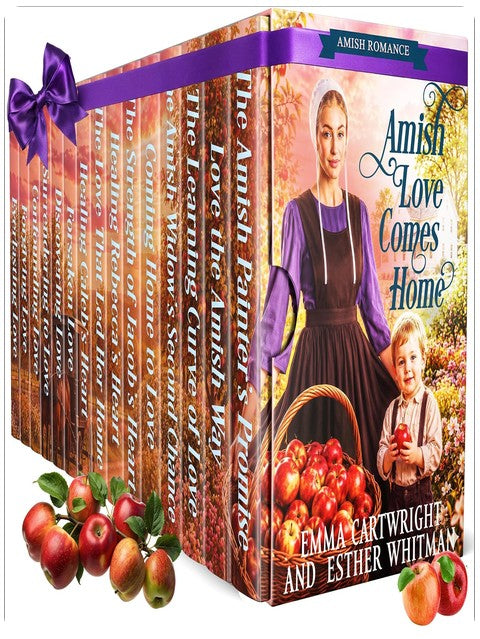 Collection L'amour Amish revient à la maison : Coffret de 15 livres de romance Amish
