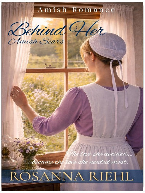 Behind Her Amish Scars (Hidden Amish Love Series Book 1)