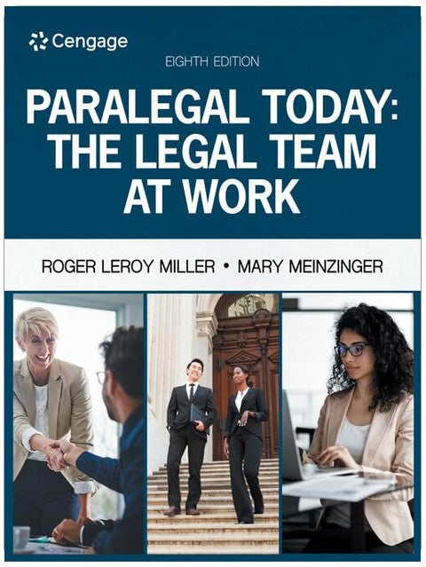 Paralegal Today: The Legal Team at Work (MindTap Course List)