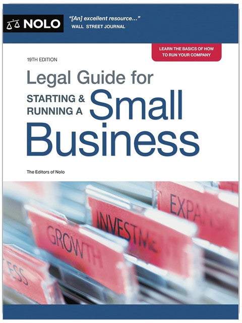 Legal Guide for Starting & Running a Small Business