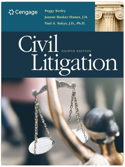 Civil Litigation (MindTap Course List)