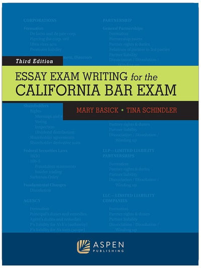 Aufsatzklausuren im Kalifornien Bar Exam (Bar Review Series)