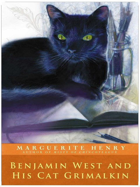 Benjamin West und seine Katze Grimalkin