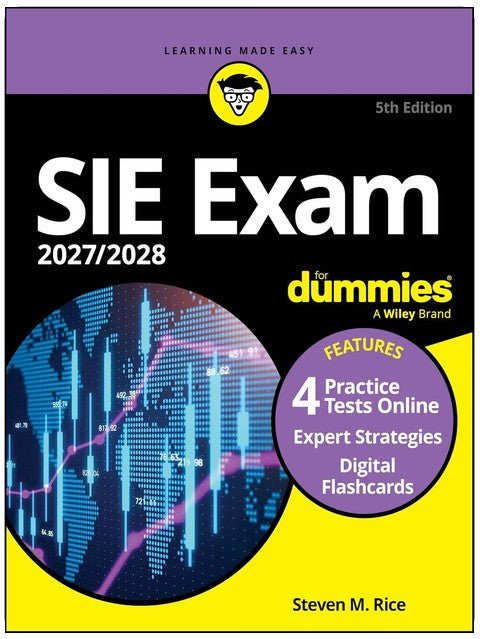 SIE Examen 2027/2028 Für Dummies (Securities Industry Essentials Prüfungsvorbereitung + Übungstests & Online-Lernkarten)