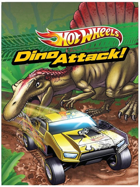 L'Attaque des dinosaures (Hot Wheels) (Scholastic Reader Niveau 1)