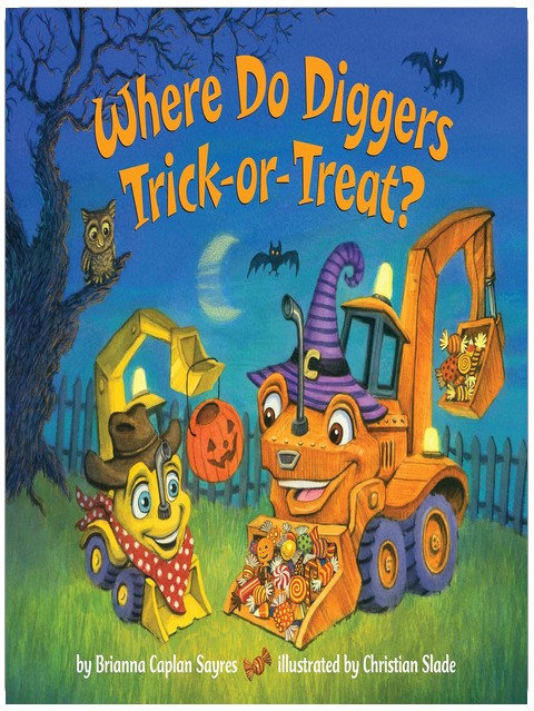 Wo gehen Bagger auf Süßes-oder-Saures-Jagd?: Ein Halloween-Buch für Kinder und Kleinkinder (Wo gehen...-Reihe)
