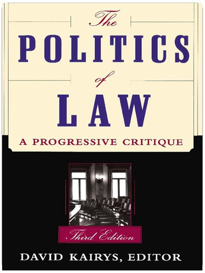 Politique du droit : une critique progressiste, troisième édition