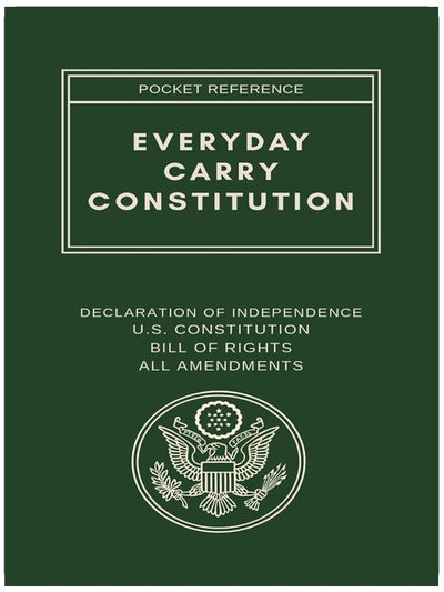 Constitution de poche : Déclaration d'indépendance, Constitution des États-Unis, Déclaration des droits, tous les amendements et guide de référence rapide des amendements