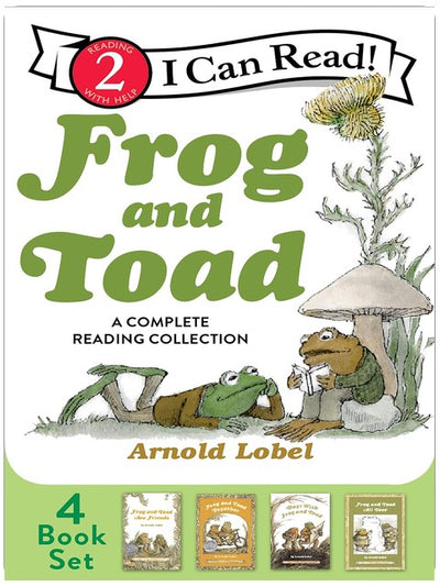 Grenouille et Crapaud : L'intégrale : Un coffret des 4 livres de la série classique sur l'amitié et l'aventure, idéal pour les jeunes lecteurs... pour les enfants [4-8 ans] (Je peux lire Niveau 2)