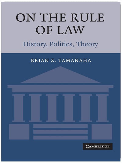 Sur l'état de droit : histoire, politique, théorie
