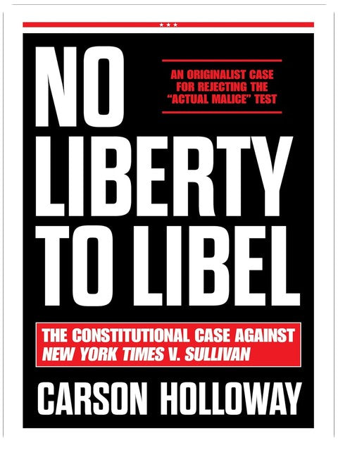 Pas de liberté de diffamer : l'affaire constitutionnelle contre New York Times v. Sullivan