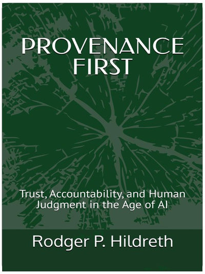 PROVENANCE FIRST: Trust, Accountability, and Human Judgment in the Age of AI