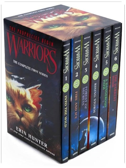 Warrior Cats Box-Set: Bände 1 bis 6: Die komplette erste Staffel (Warrior Cats: Die Prophezeiungen beginnen)