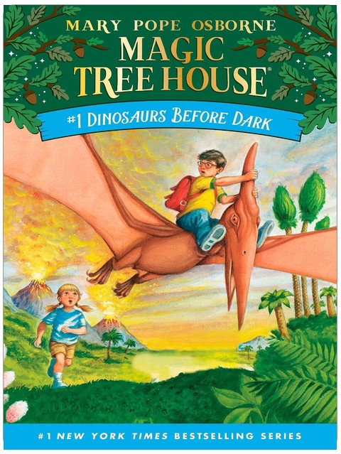 Les dinosaures avant la nuit (La cabane magique, n° 1)