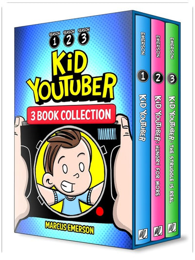 Kid Youtuber : Tomes 1 à 3 (Coffret de 3 livres) : Par le créateur de Journal d'un ninja de 6e année