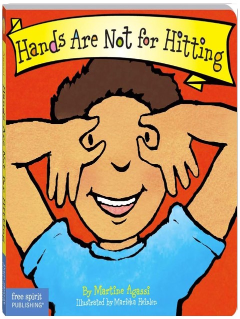 Les mains ne sont pas faites pour frapper (Livre cartonné)