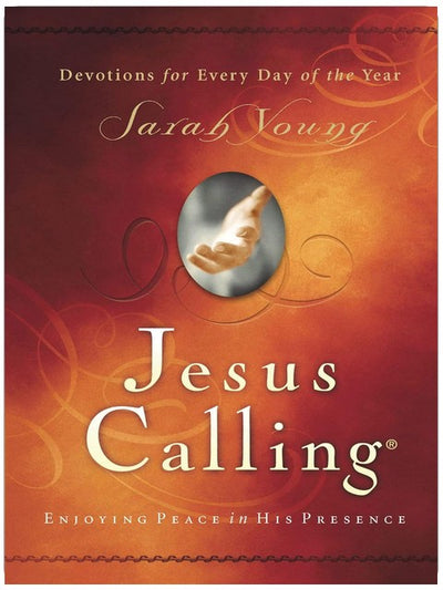 Jesus Calling, gepolstertes Hardcover, mit Bibelstellen: Frieden genießen in Seiner Gegenwart (Ein Andachtsbuch für 365 Tage)
