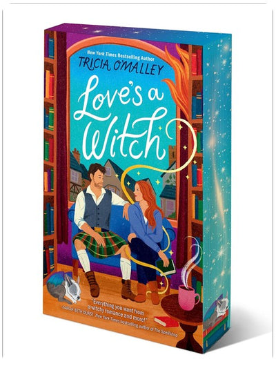 Love's a Witch: A Cozy Fantasy Romance (The Scottish Charms Series)